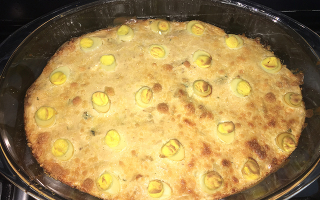 bacalhau com batata ao molho branco