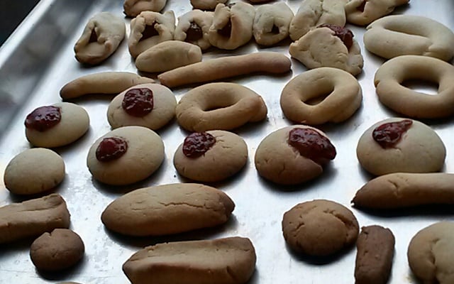 Biscoito amanteigado caseiro