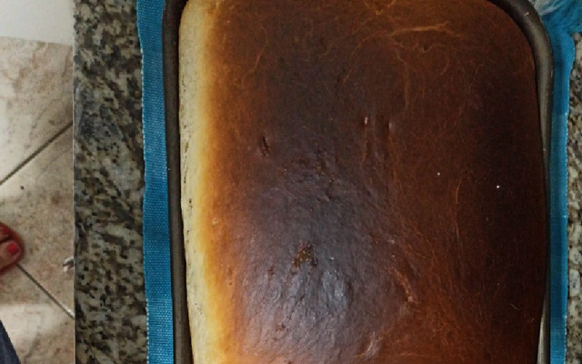 Pão de forma caseiro