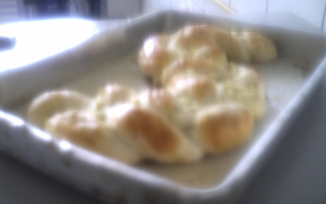 Massa de pizza, pães e joelhos bem macios