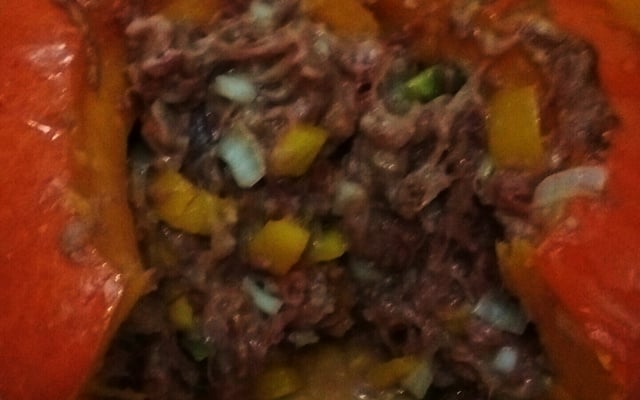 Moranga recheada com charque