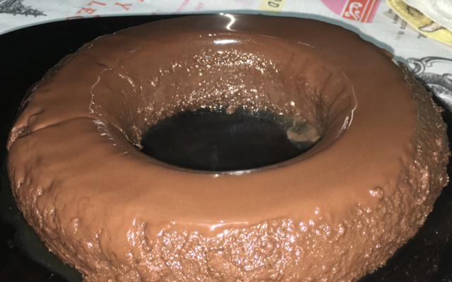 Brigadeirão de microondas