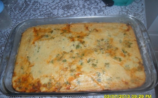 Torta salgada de liquidificador