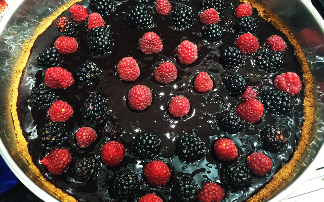 Cheesecake de amora