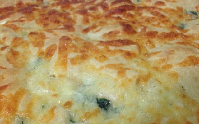 Deliciosa torta de espinafre e ricota