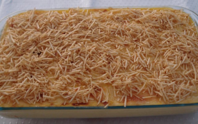 Arroz ao creme de milho