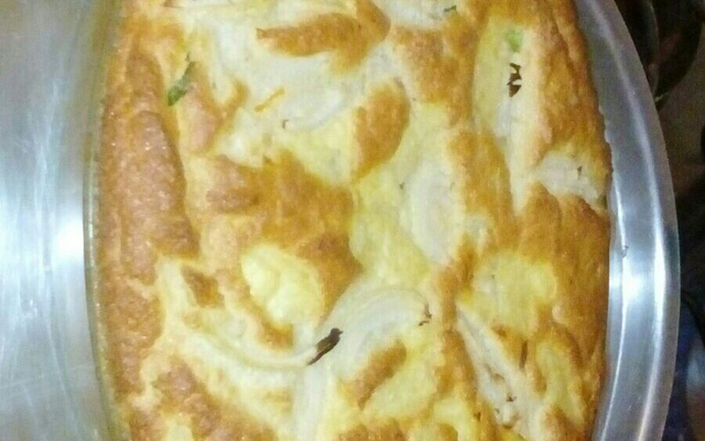 Souflé de legumes delicioso