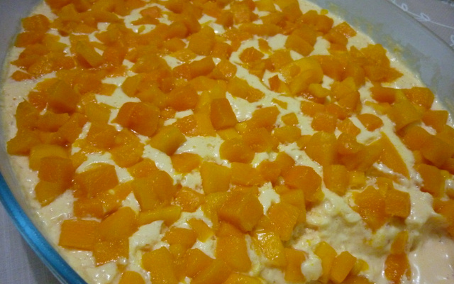 Mousse de manga com iogurte natural