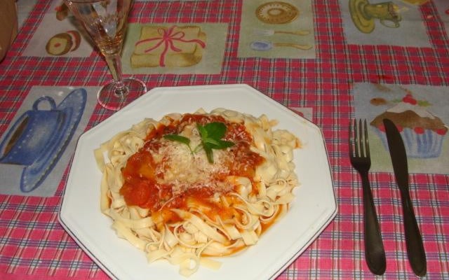 Receita de massa de macarrão Italiano