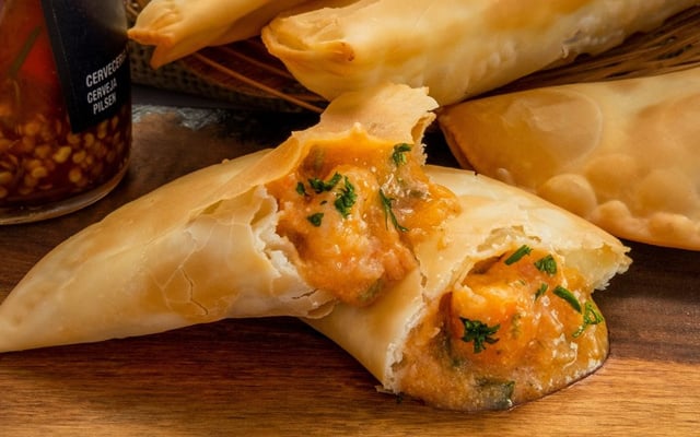 3 recheios de pastel