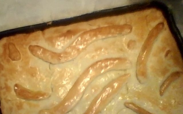 Torta de Frango com Requeijão