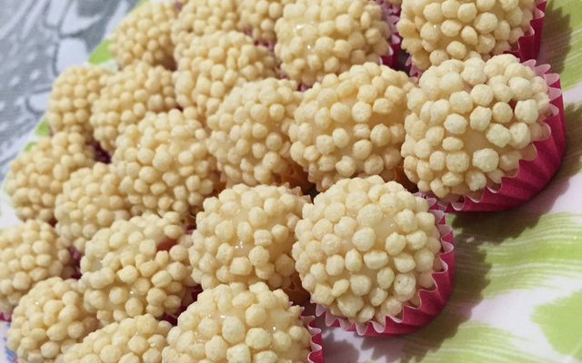 Docinho crocante com goiabada