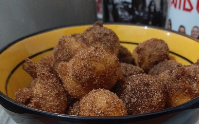 Bolinho de chuva vegano (sem leite e ovos)