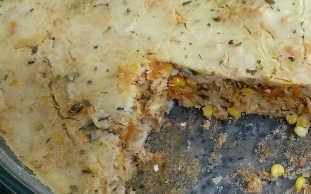 Empadão de frango sem glúten