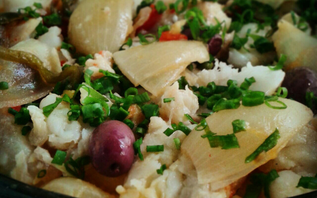 Salada de bacalhau à moda da mamãe
