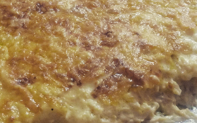 Frango com creme de milho