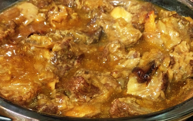 Costela deliciosa na cebola