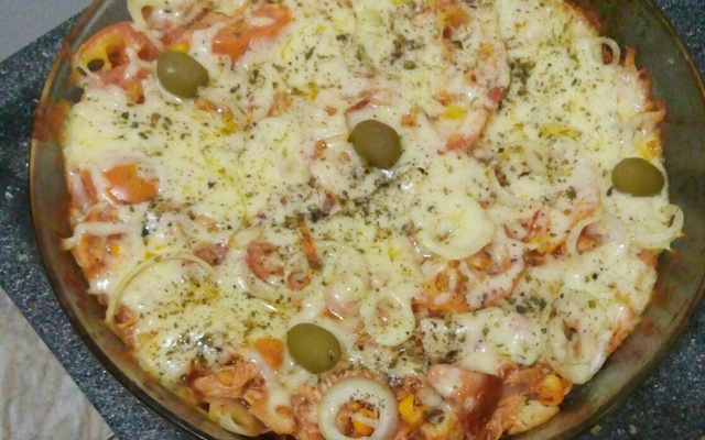 Massa de pizza deliciosa