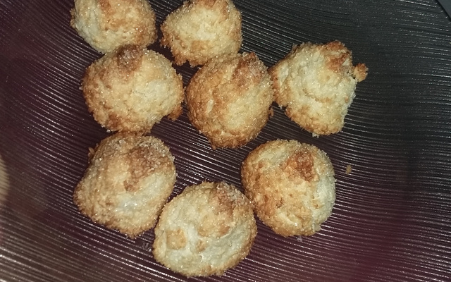 Cocadinha na fritadeira elétrica