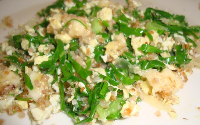 Farofa de couve especial