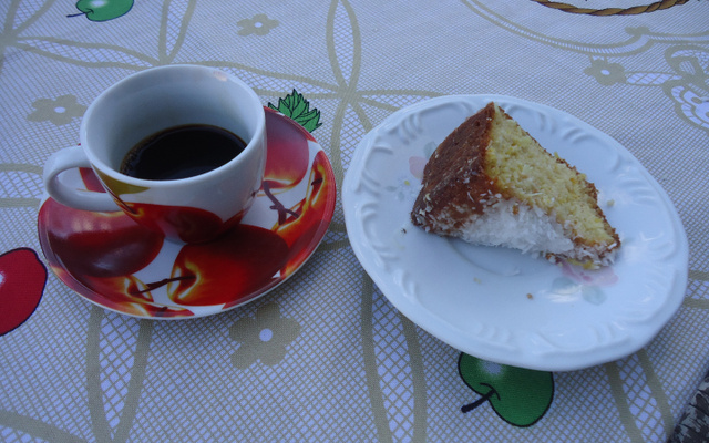 Bolo de milho de liquidificador cremoso