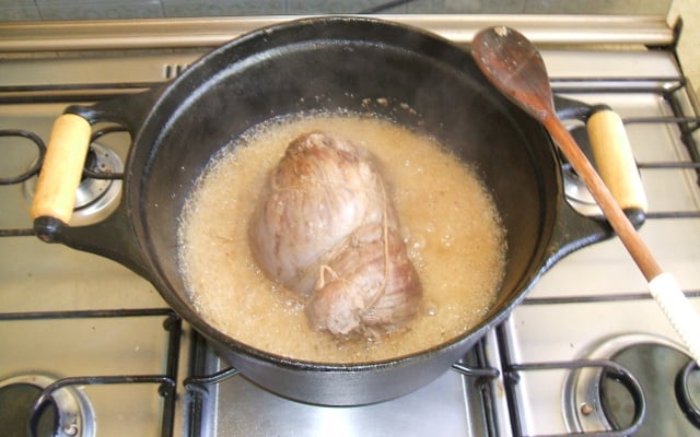 Maminha de panela ao shoyu