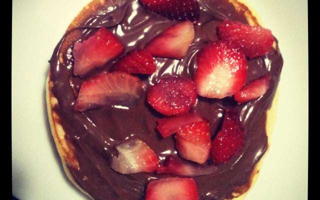 Panqueca de chocolate