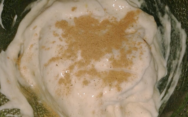 Sorvete de banana fit