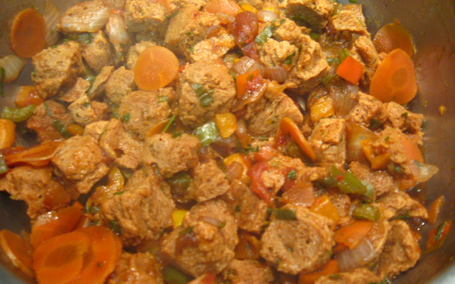 Carne de soja da Carina