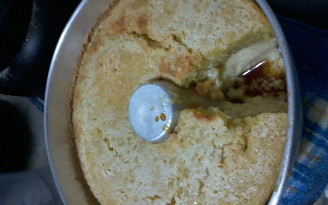 Bolo pudim de laranja