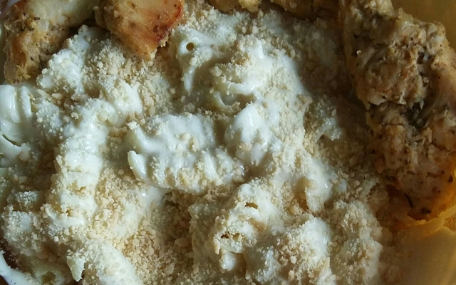 Macarrão ao molho branco JF