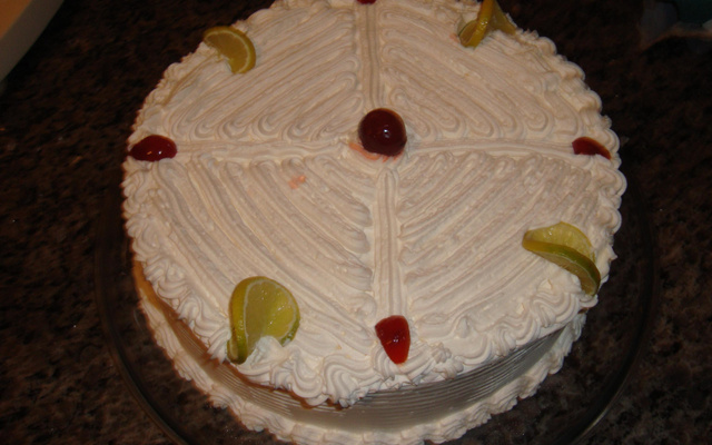 Torta gelada de limão