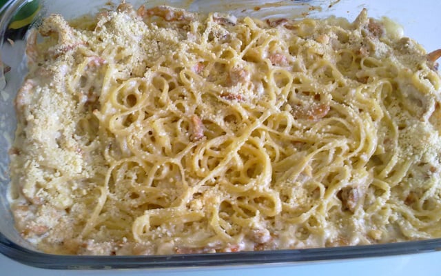 Camusquim ou macarrão com camarão