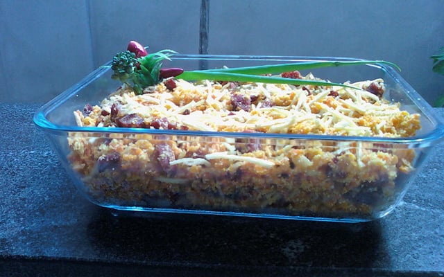 Farofa de cenoura crocante