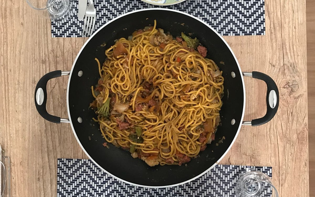 Yakissoba vegano da Ani