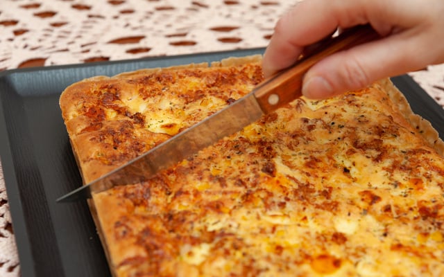 Pastelão de liquidificador