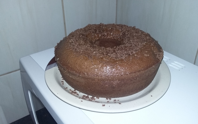 Bolo de chocolate fácil do ''Cristiano''