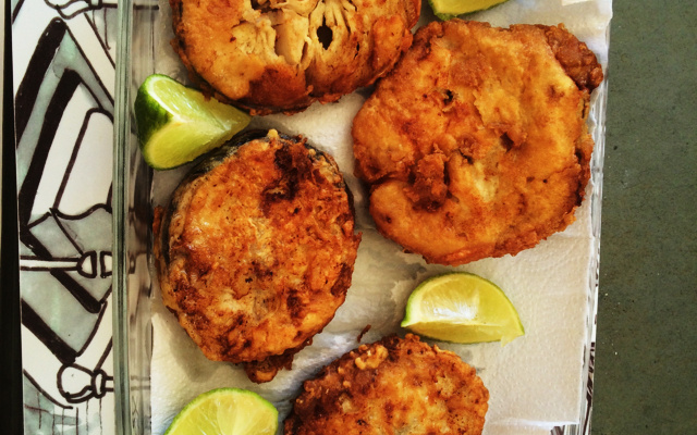 Filé de surubim frito crocante