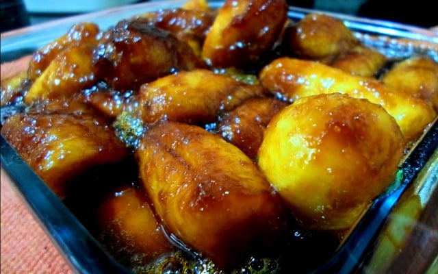 Banana caramelizada (receita simples)