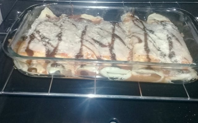 Panqueca bolonhesa de soja