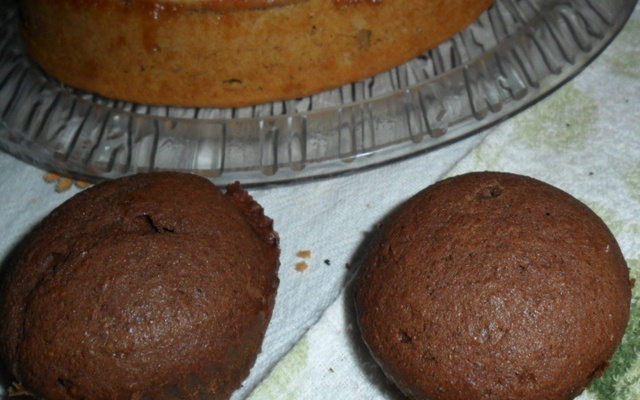 Cupcake de chocolate