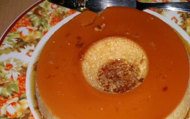 Pudim de leite condensado diet e light