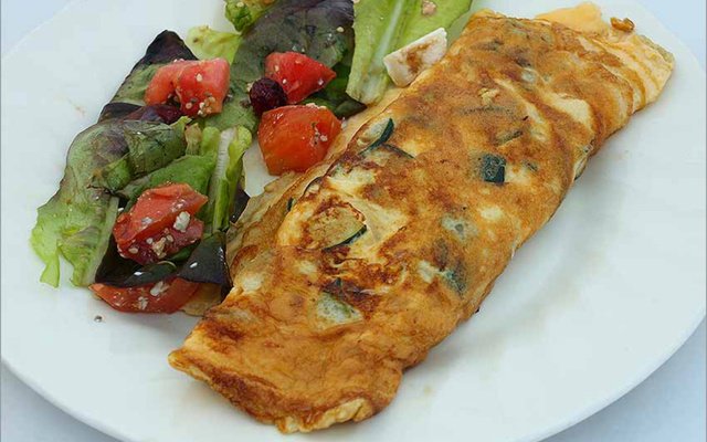 Omelete de abobrinha