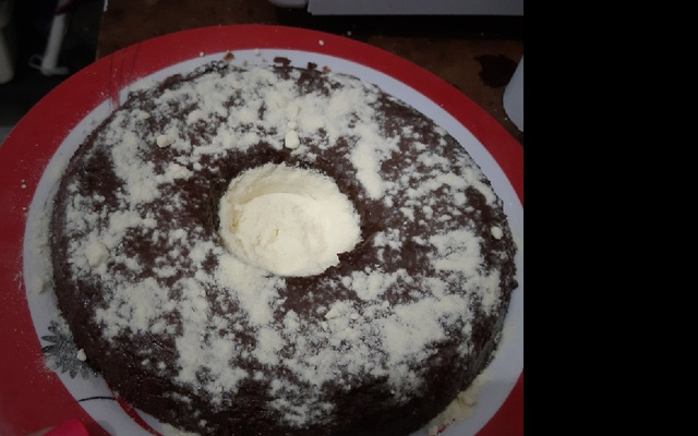 Brigadeirão de microondas