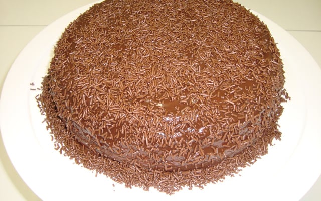 Melhor bolo gelado de chocolate