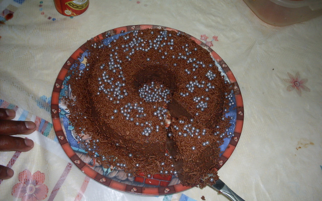 Brigadeirão de microondas