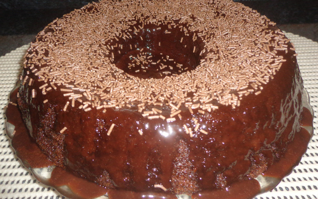 Bolo de chocolate sem trigo