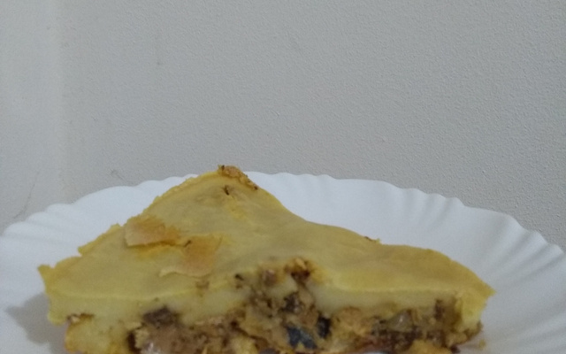 Torta de sardinha no liquidificador