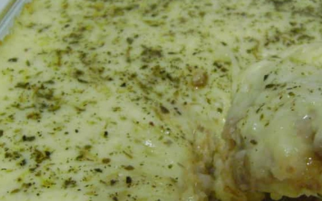 Purê de batata com milho verde