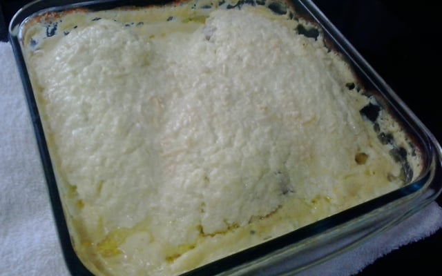 Filé de frango ao molho de mostarda ao forno